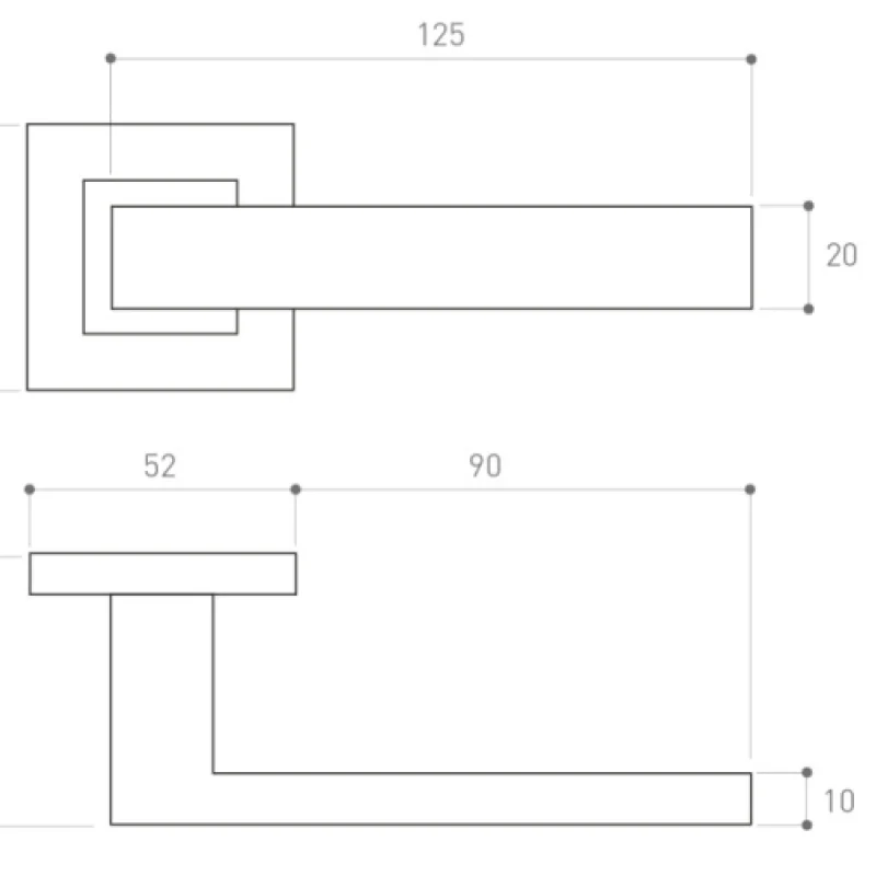 KLAMKA TOPAZ STK - 4