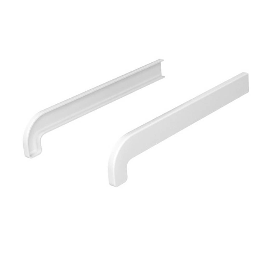 Zakończenie BIAŁE do parapetu komorowego PCV Softline, 800.9016.00.SOFT