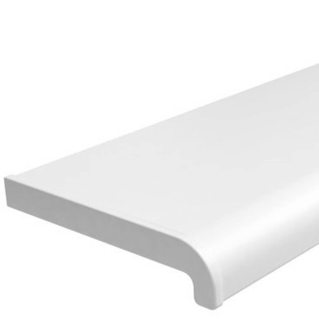 Zakończenie BIAŁE do parapetu komorowego PCV Softline, 800.9016.00.SOFT