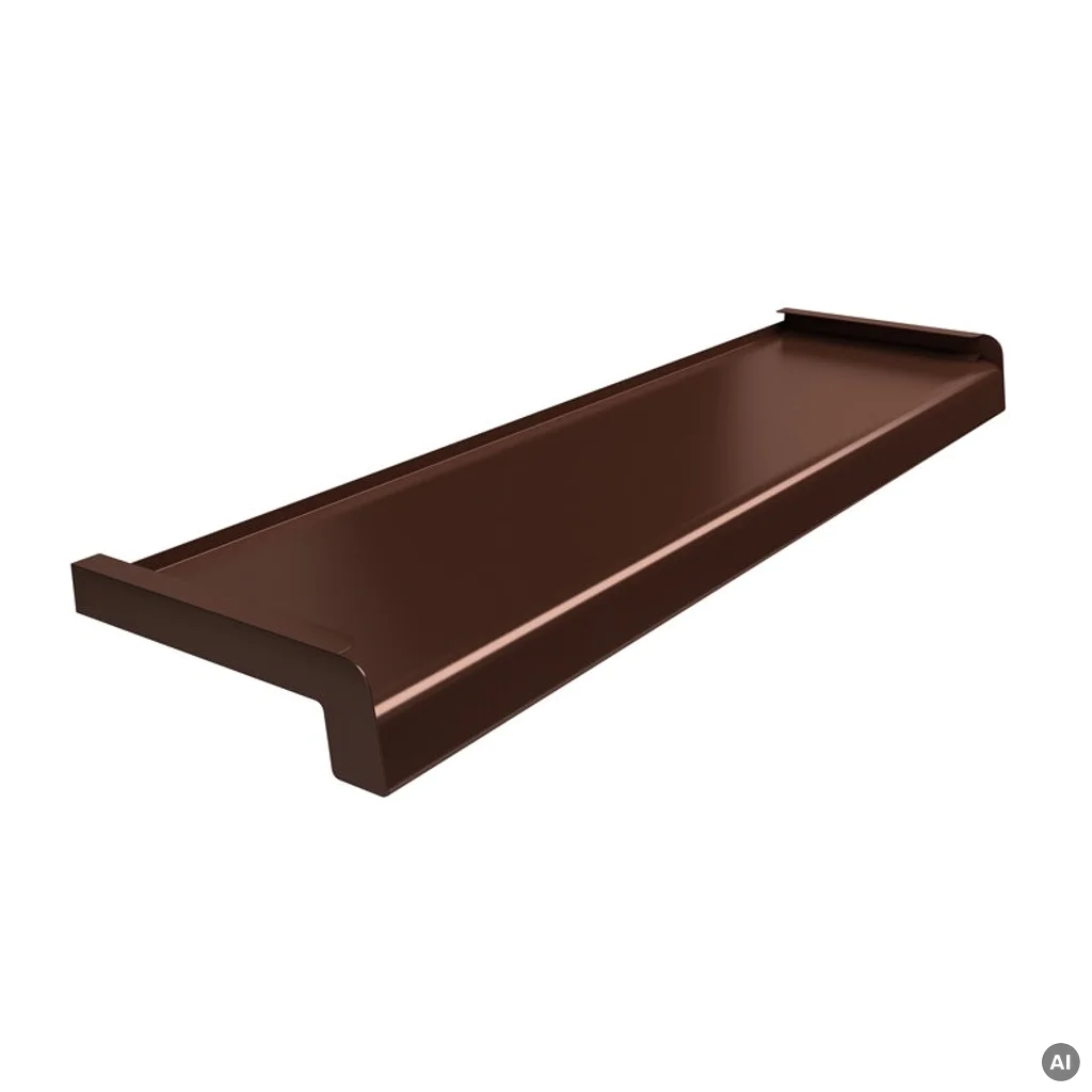 Parapet softline Brąz 8017