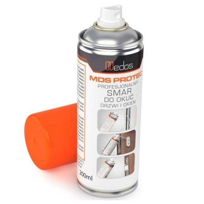Mds Protec - smar do okuć okiennych drzwiowych zamków 200m