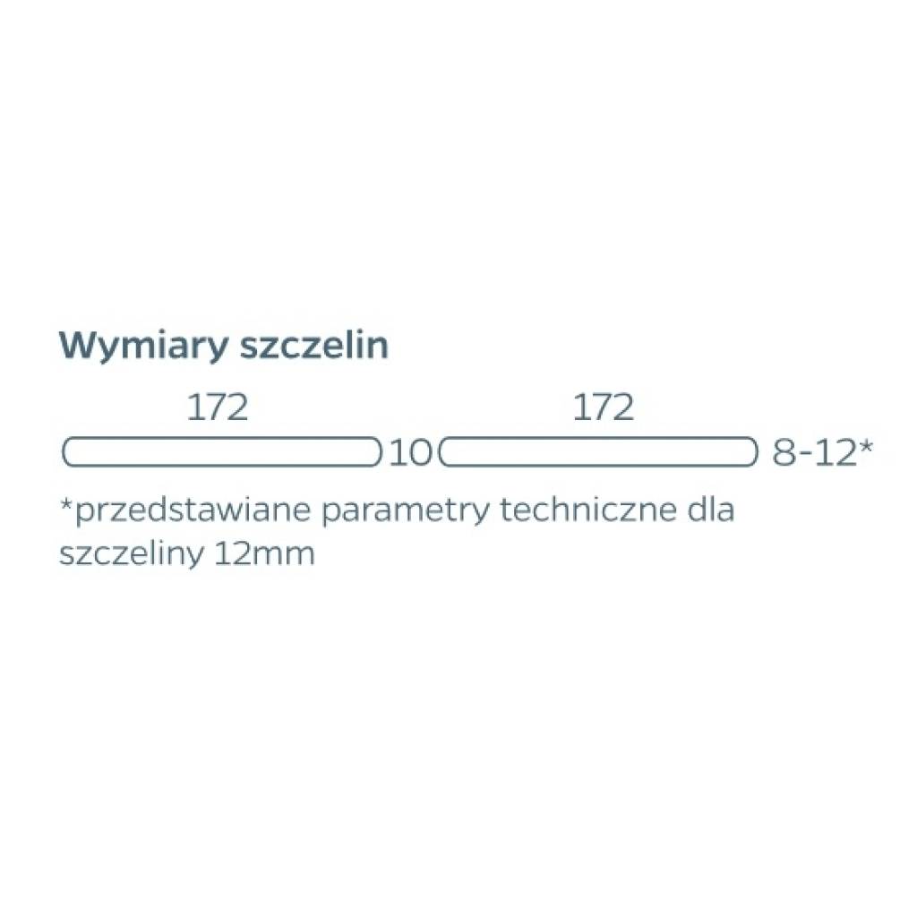 Nawiewnik Isola 2.45 Ciśnieniowy okienny biały, 10400310