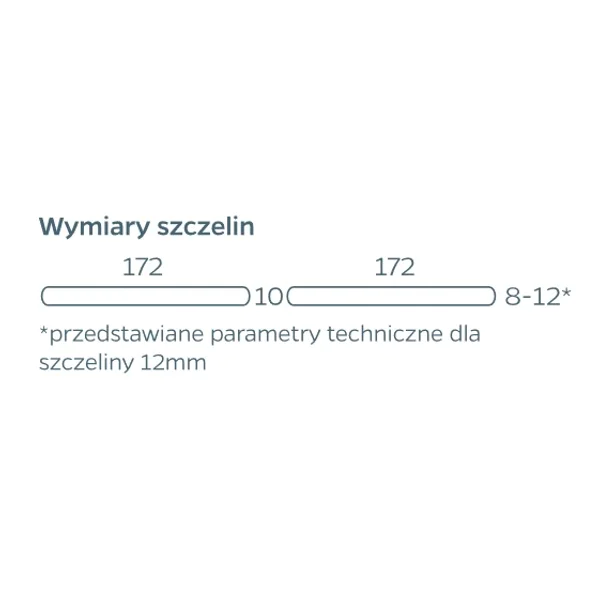 Nawiewnik Isola 2.45 Ciśnieniowy okienny biały, 10400310 -