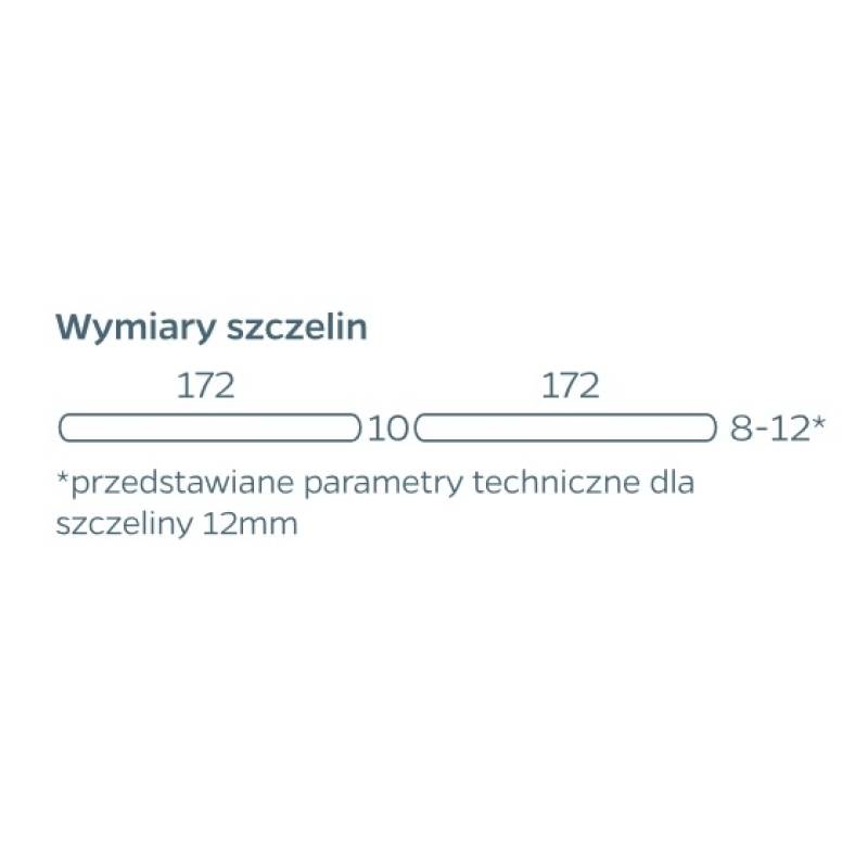 Nawiewnik Isola 2.45 Ciśnieniowy okienny biały, 10400310