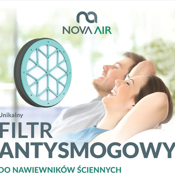 Filtr NovaAir do nawiewnika ściennego antysmogowy antyalerg