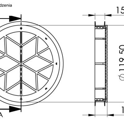 Filtr NovaAir do nawiewnika ściennego antysmogowy antyalergiczny , 21628000