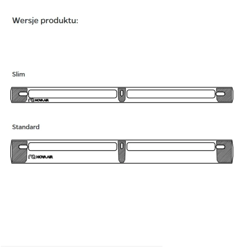 Filtr NovaAir do nawiewnika okiennego Standard antysmogowy a