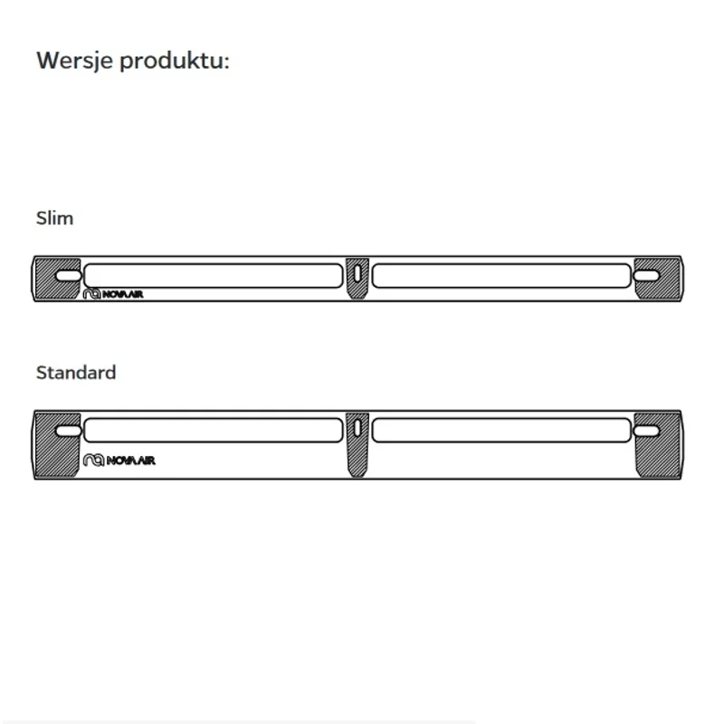 Filtr NovaAir do nawiewnika okiennego Slim antysmogowy antya
