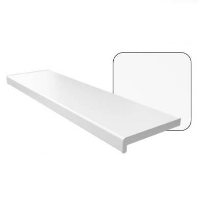 Parapet komorowy PCV 400 mm Biały , 800.BIA.400.01