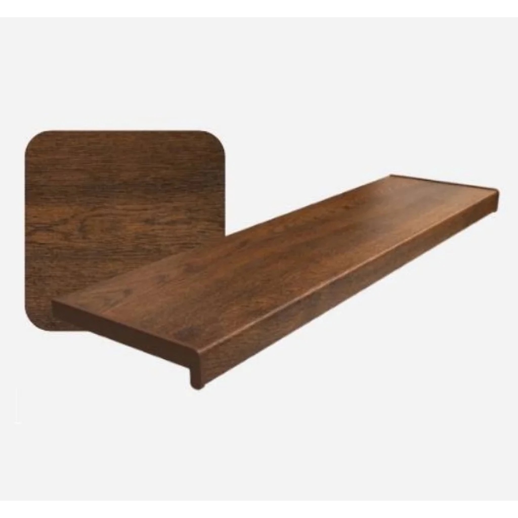 Parapet komorowy PCV 200 mm Orzech, 800.ORZ.200.01