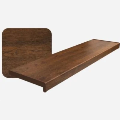 Parapet komorowy PCV 200 mm Orzech, 800.ORZ.200.01