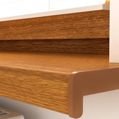 Parapet komorowy PCV 150-500mm Złoty Dąb, 800.ZLD.150.01