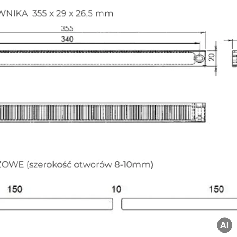 Nawiewnik Zefir Brązowy, NAW ZEFIR C.BRĄZ - 3