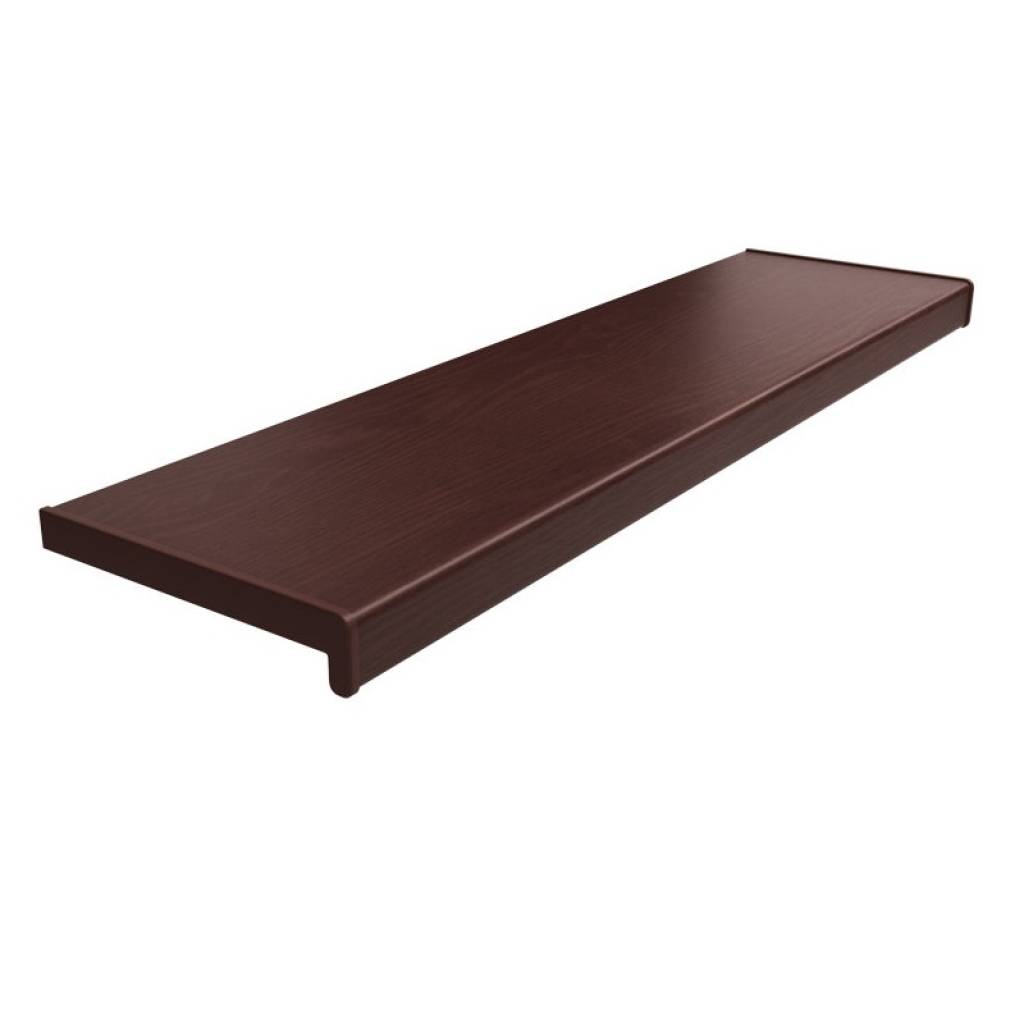 Parapet komorowy PCV 250 mm Mahoń, 800PCVMAH250