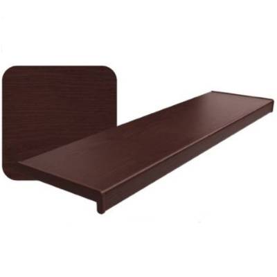 Parapet komorowy PCV 250 mm Mahoń, 800PCVMAH250