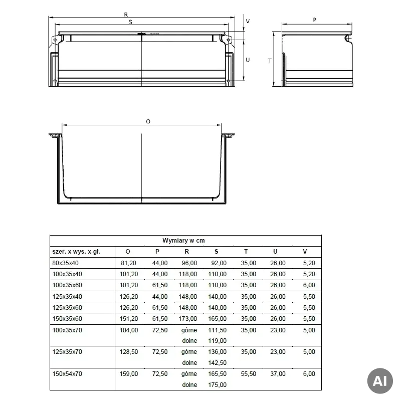 Nakładka doświetlacza Multinorm 80x35x40, 10865855 - 4