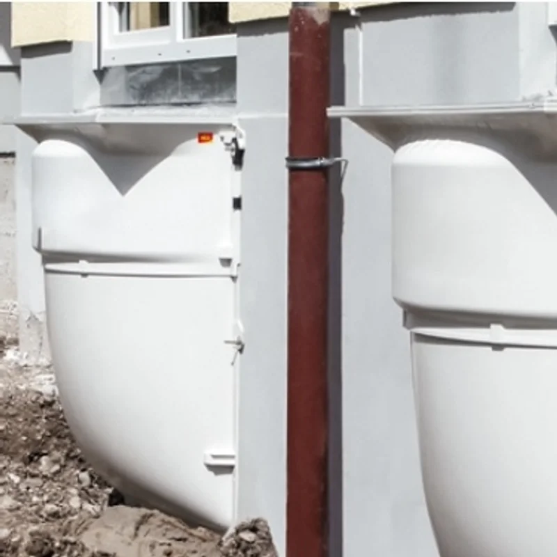 Doświetlacz piwniczny MEAMAX 125x100-125x40 z rusztem krato