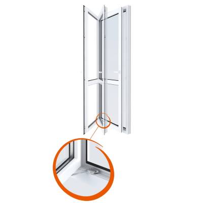 Windyy - Blokada magnetyczna do okien i drzwi balkonowych, Win000160