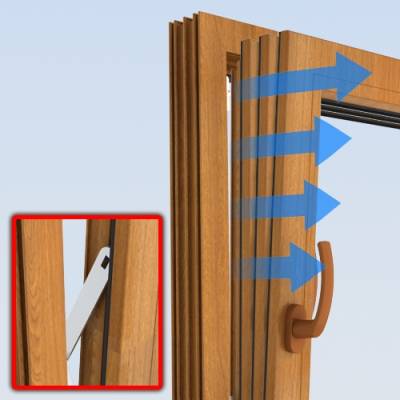 Windyy - Blokada magnetyczna do okien i drzwi balkonowych, Win000160