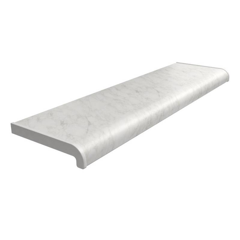 Parapet komorowy PCV Softline 150-500mm Marmur, 800.MAR.150.01.SOFT