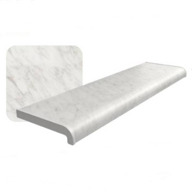 Parapet komorowy PCV Softline 150-500mm Marmur, 800.MAR.150.01.SOFT
