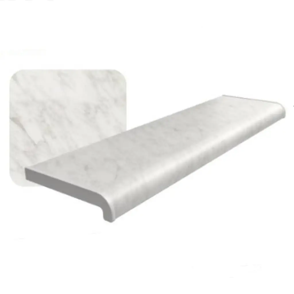 Parapet komorowy PCV Softline 400 mm Marmur, 800.MAR.400.01.SOFT