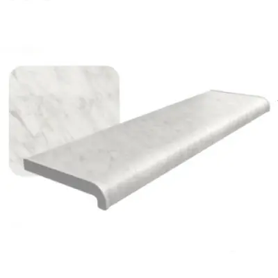 Parapet komorowy PCV Softline 400 mm Marmur, 800.MAR.400.01.SOFT