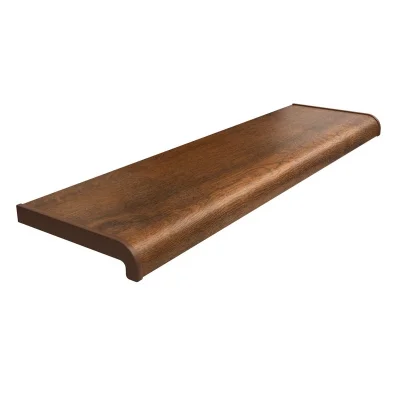 Parapet komorowy PCV Softline 350 mm Orzech, 800.ORZ.350.01.SOFT