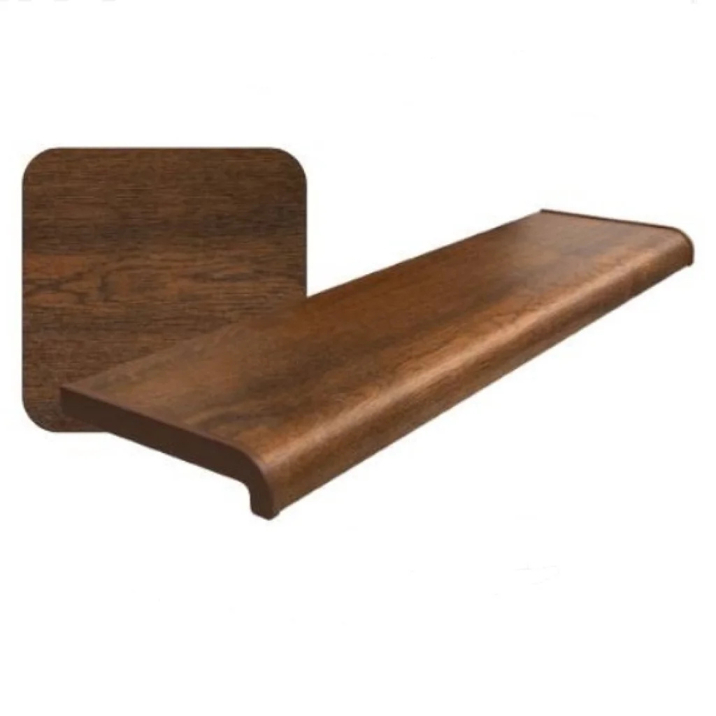 Parapet komorowy PCV Softline 350 mm Orzech, 800.ORZ.350.01.SOFT