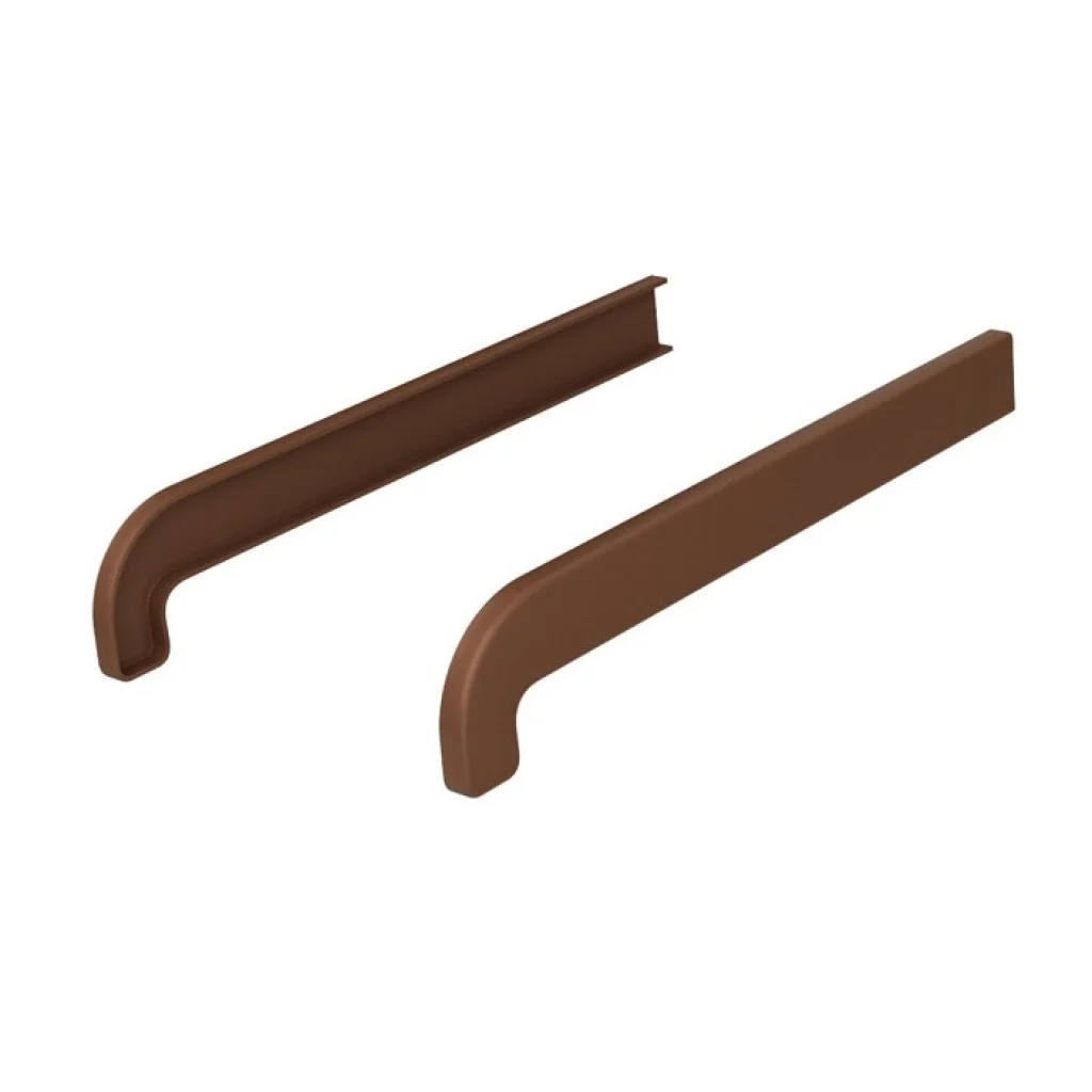 Zaślepka wew. parapetu PCV Orzech Soft