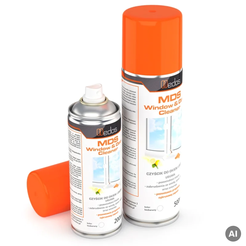 Mds Window Door Cleaner 500ml Czyścik do okien i drzwi, 800