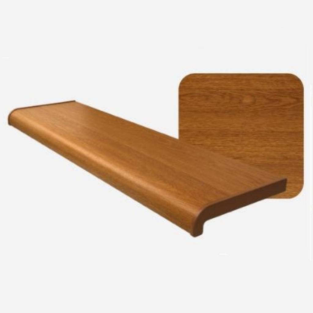 Parapet komorowy PCV Softline 150-500mm Złoty Dąb, 800.8003.150.01.SOFT