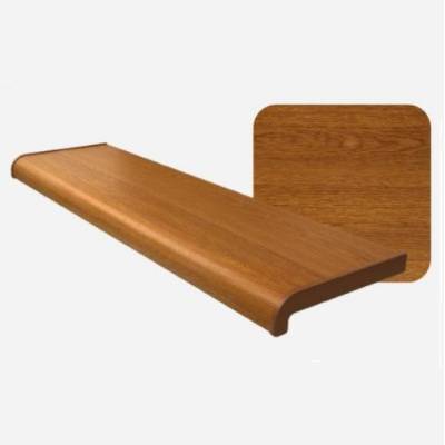 Parapet komorowy PCV Softline 150-500mm Złoty Dąb, 800.8003.150.01.SOFT