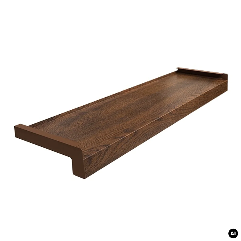 Parapet laminowany Orzech