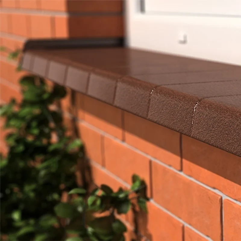 Parapet zewnętrzny Alupłytka 100-400mm Miedź Antyczna, 80