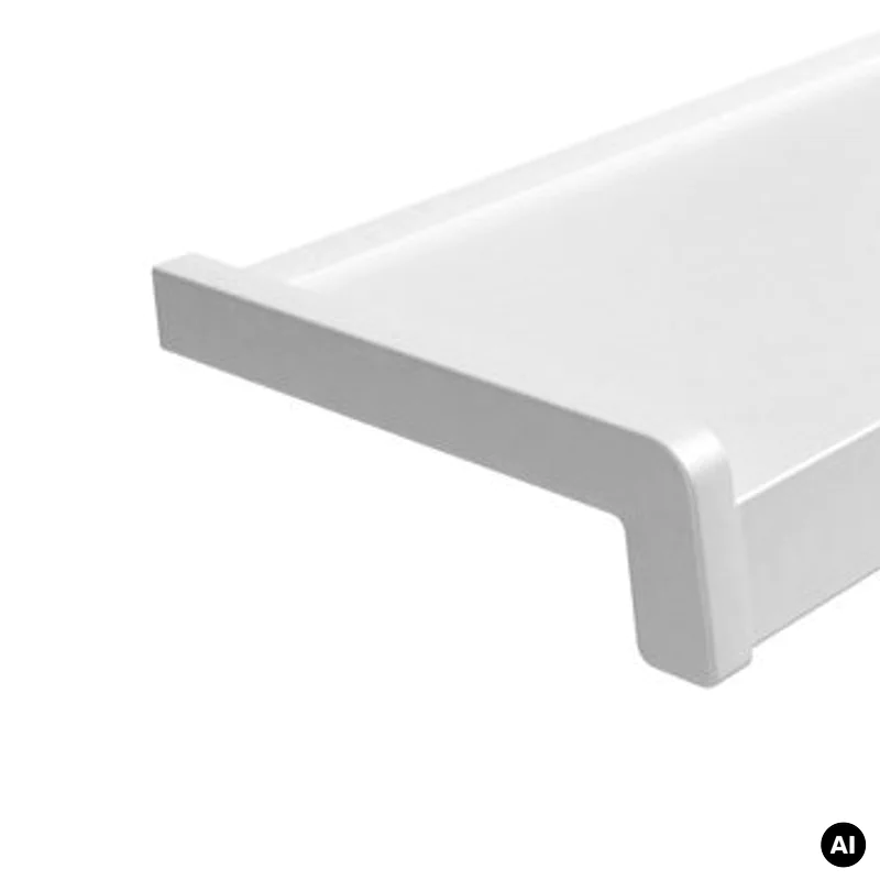 Zakończenia BIAŁE 300mm do parapetu zewnętrznego Standard
