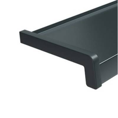 Zakończenia ANTRACYT RAL 7016 300mm do parapetu zewnętrznego Standard, 800.7016.00.02