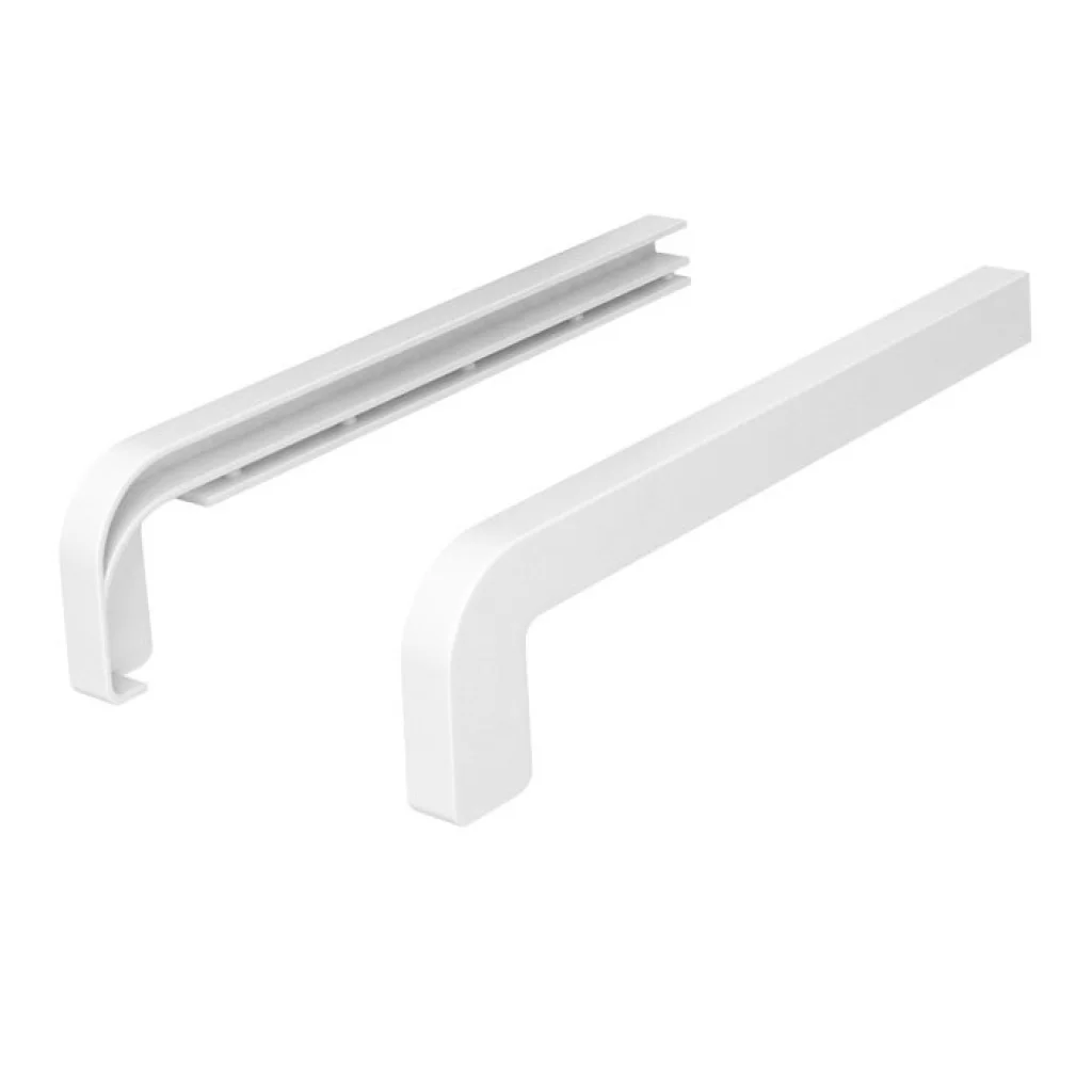 Zaślepka zewn. parapetu 400 mm RAL 9016