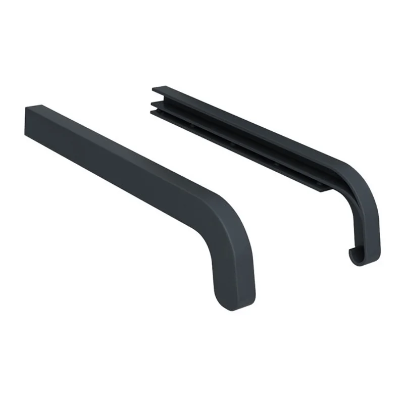 Zakończenia ANTRACYT RAL 7016 350mm do parapetu zewnętrzne