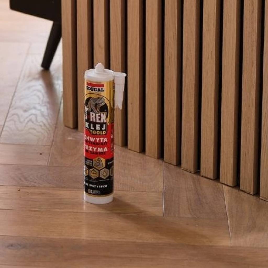 Klej montażowy T-REX GOLD 290ml biały 290 ml, KMTRG290B