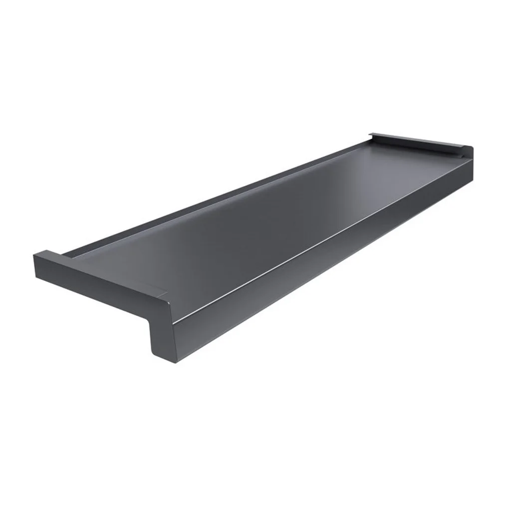 Parapet stalowy Antracyt 7024