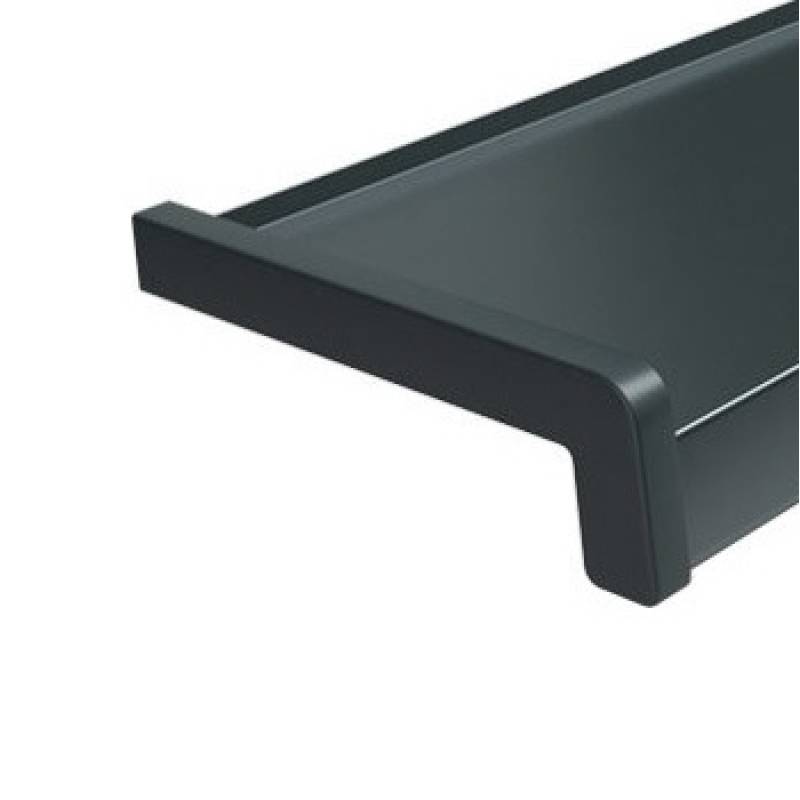 Zakończenia ANTRACYT RAL 7024 300mm do parapetu zewnętrznego Standard, 800.7024.00.02