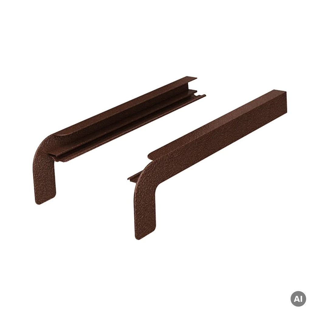 Zaślepka aluminiowa SOFT 200mm Antyk Miedź