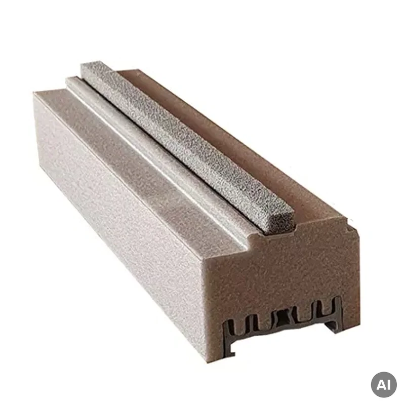 Listwa podparapetowa XPS poszerzenie z listwą PCV 35mm, 73P