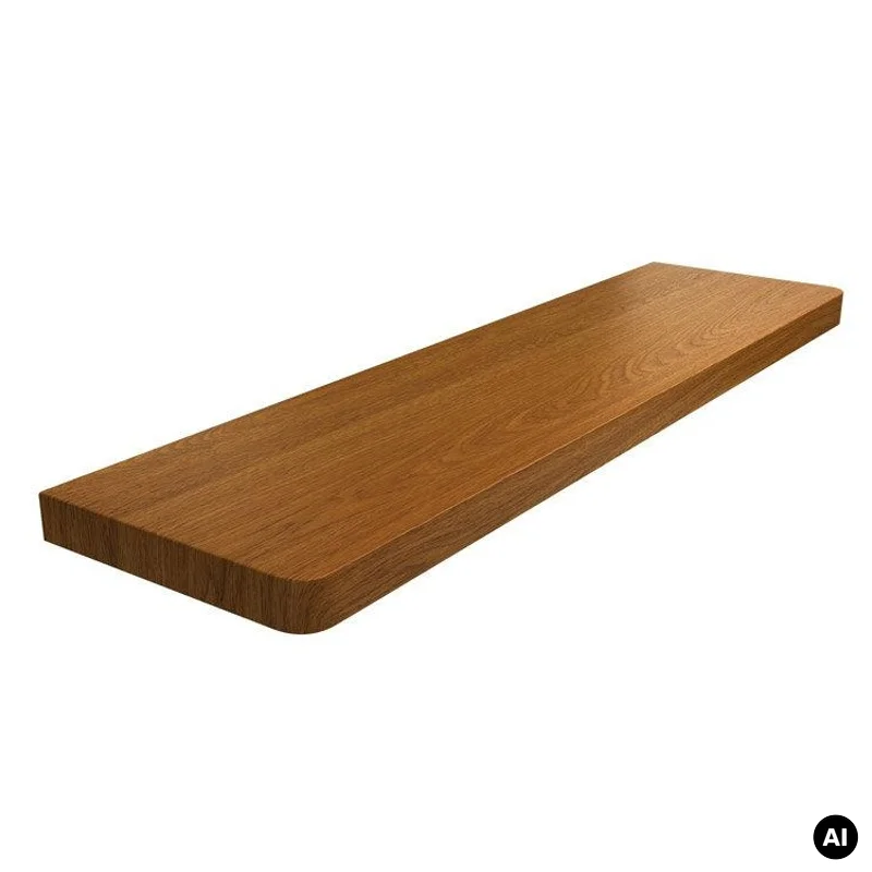 Parapet MDF laminowany Dąb Złoty, 800.MDF.DZ.KOL.