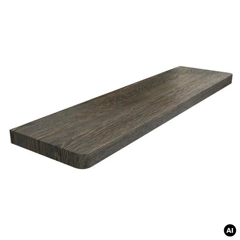 Parapet MDF laminowany Wenge Deska, 800.MDF.WD.KOL.