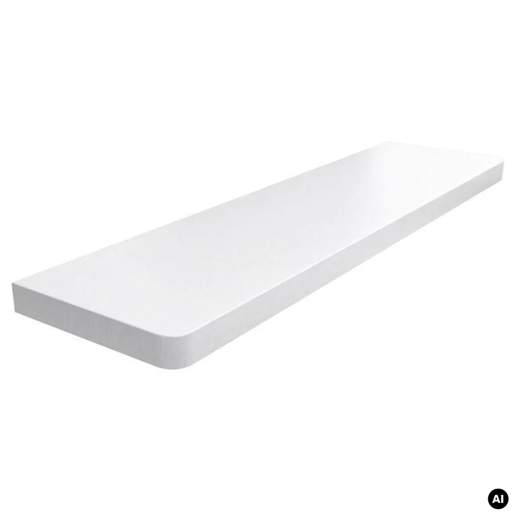 Parapet MDF Białe Drewno