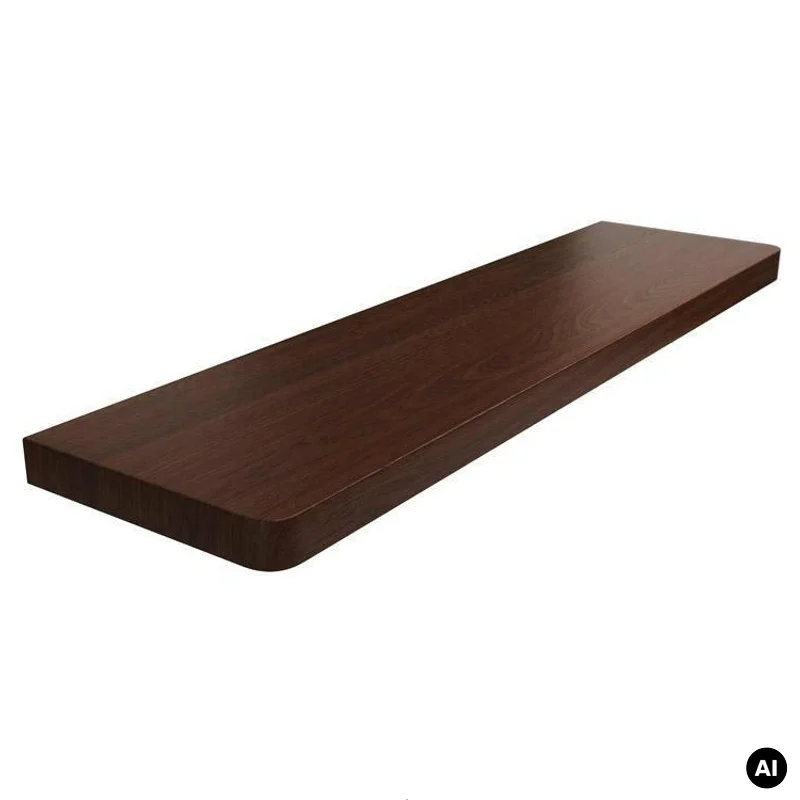 Parapet MDF laminowany Ciemny Orzech, 800.MDF.CO.KOL.