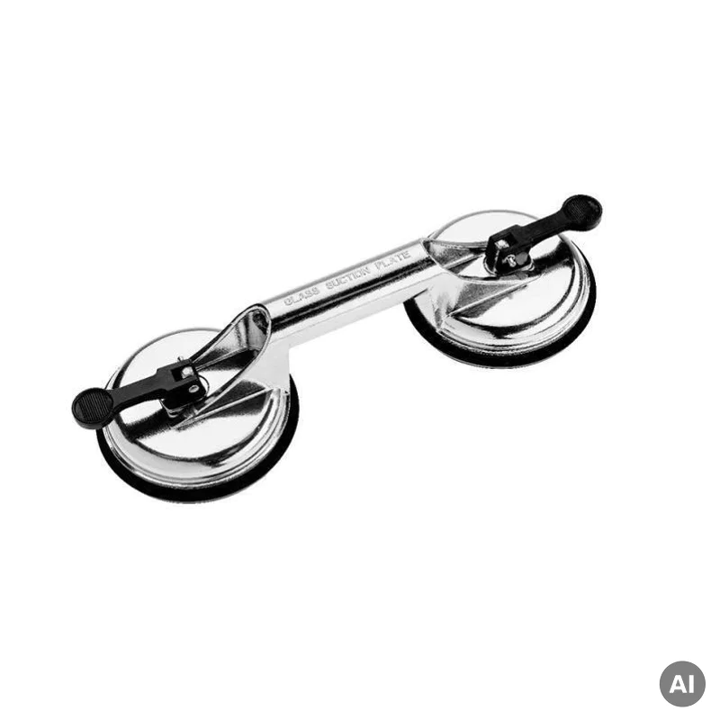 Przyssawka do szyb podwójna aluminiowa 120 mm, PDSP2120MM