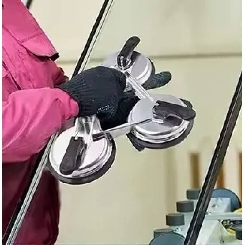 Przyssawka do szyb potrójna aluminiowa 120 mm, PDSP3120MM -